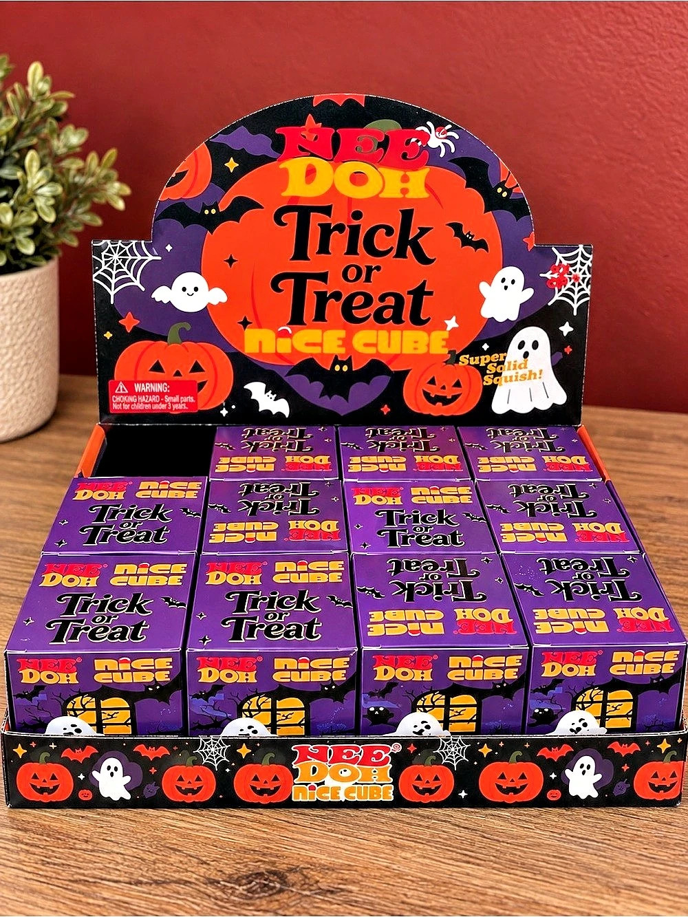 Schylling NeeDoh Trick or Treat Halloween Set of 12 Mystery Box Ghost